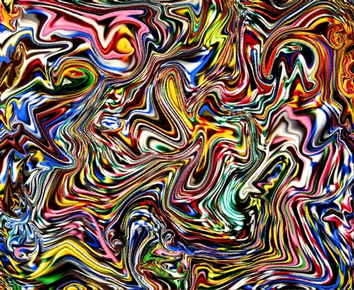 Framed Print : Colourful blurs Framed Print : Colourful blurs