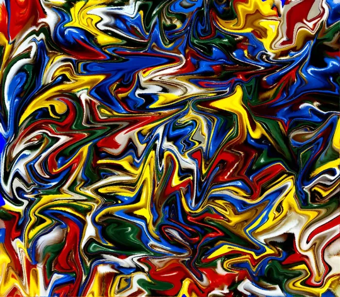 Framed Print : Colourful blurs