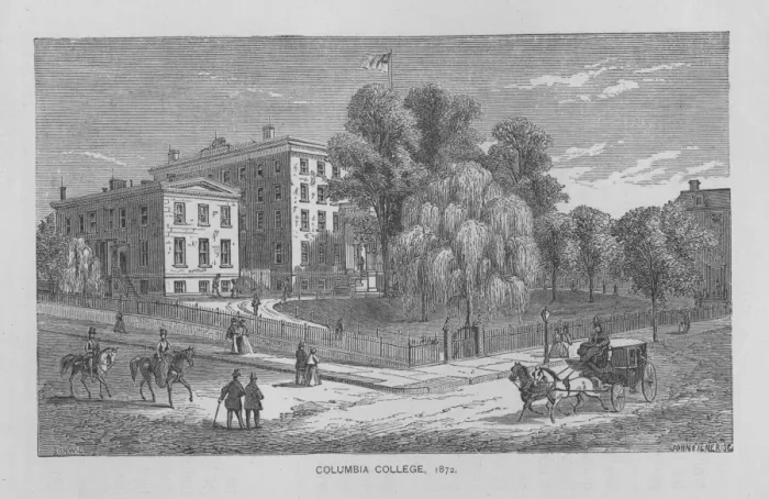 Framed Print : Columbia College