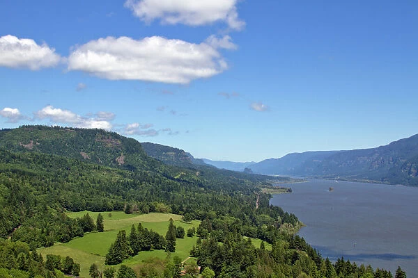 Columbia River Gorge From Cape Horn Lookout