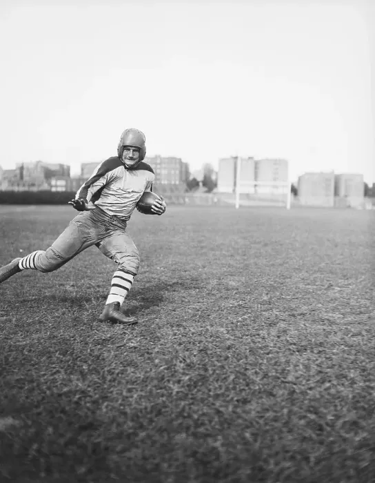 Framed Print : Columbia University Football Player / Acti Framed Print : Columbia University Football Player / Acti