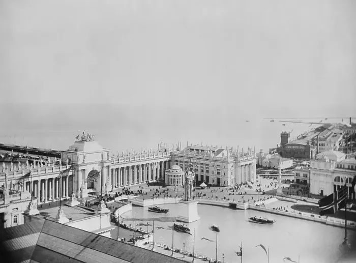 Framed Print : Columbian Exhibition at World's Fair Framed Print : Columbian Exhibition at World's Fair