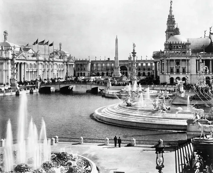 Framed Print : Columbian Exposition Buildings In Chicago Framed Print : Columbian Exposition Buildings In Chicago