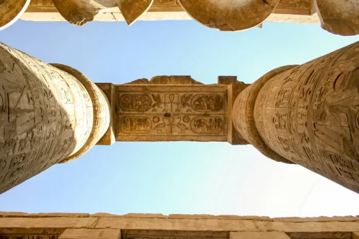 Framed Print : Column with hieroglyphs in Philae Temple Framed Print : Column with hieroglyphs in Philae Temple