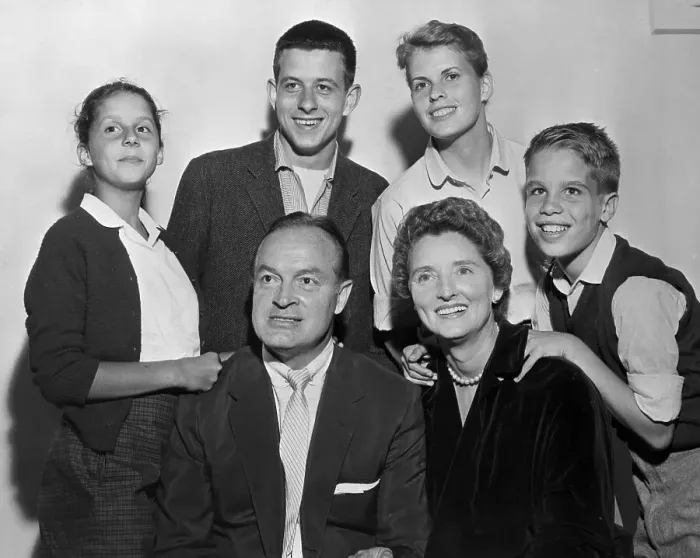 Framed Print : Comedian Bob Hope and His Family Framed Print : Comedian Bob Hope and His Family