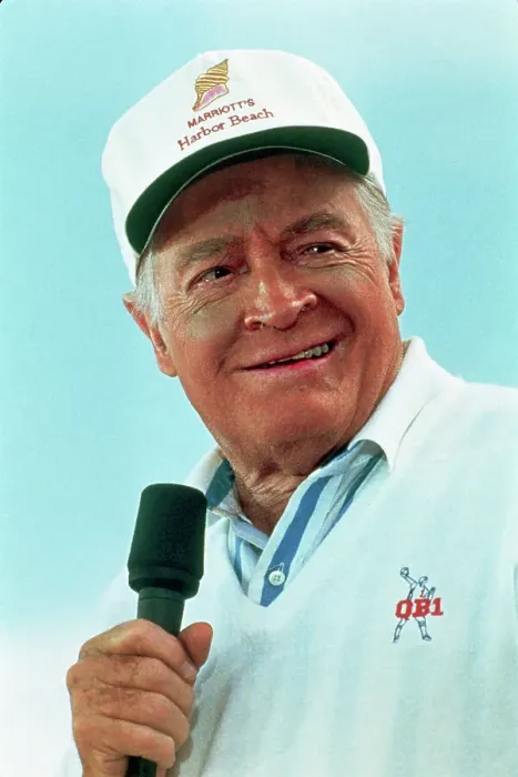 Framed Print : Comedian Bob Hope Holding Microphone Framed Print : Comedian Bob Hope Holding Microphone