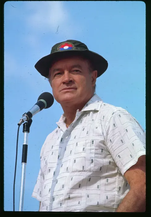Framed Print : Comedian Bob Hope in Vietnam Framed Print : Comedian Bob Hope in Vietnam