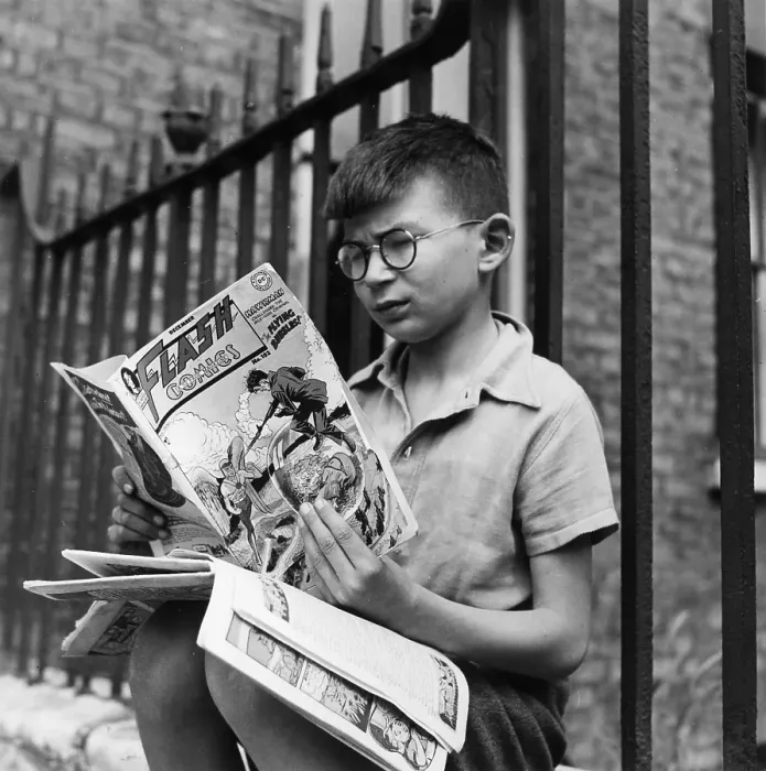 Framed Print : Comic Critic