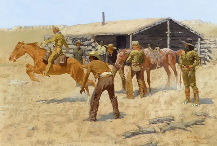 Framed Print : The coming and going of the pony express Framed Print : The coming and going of the pony express