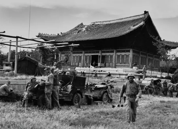 Framed Print : US Command Post In Seoul Framed Print : US Command Post In Seoul