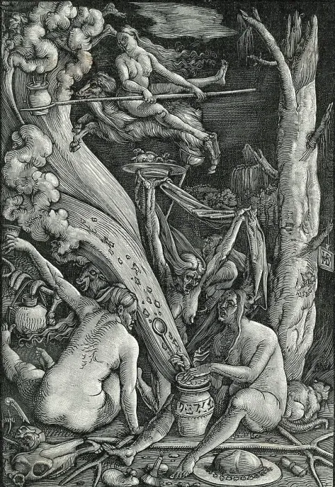 Framed Print : A Commune of Witches