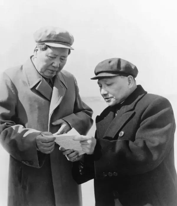 Framed Print : Communist Leaders Conversing