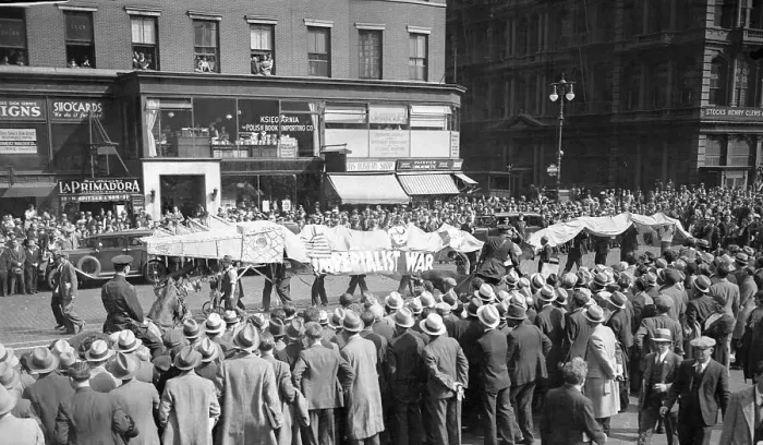 Framed Print : Communists Parading on May Day Framed Print : Communists Parading on May Day