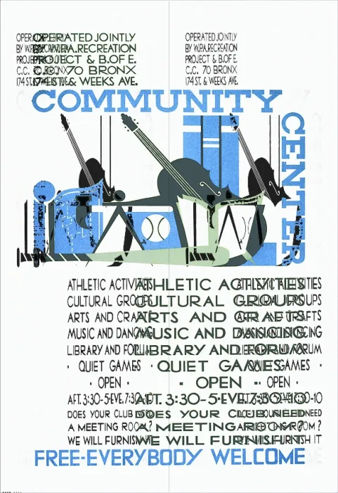 Framed Print : Community Center Framed Print : Community Center