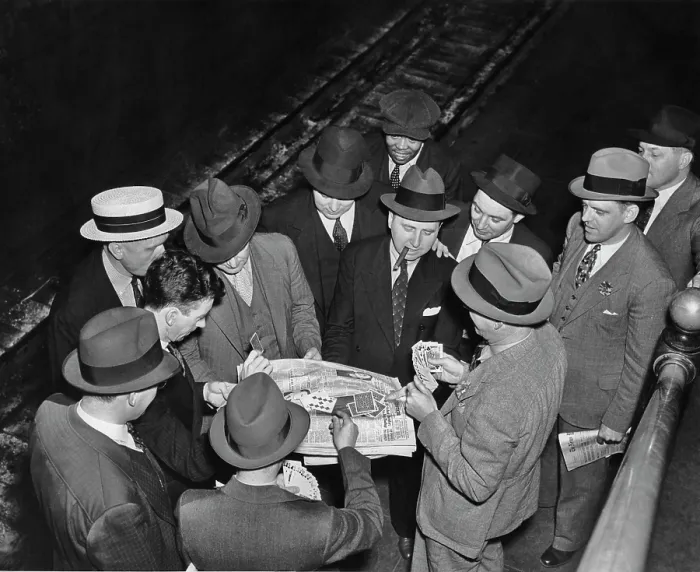 Framed Print : Commuter Card Game Framed Print : Commuter Card Game