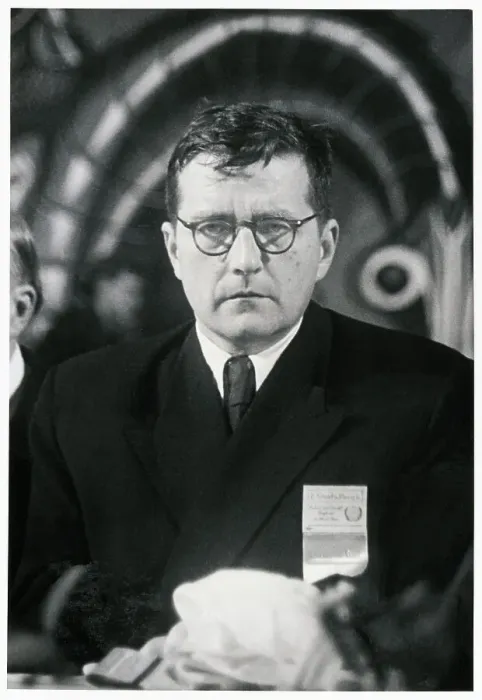 Framed Print : Composer Dmitry Shostakovich Framed Print : Composer Dmitry Shostakovich