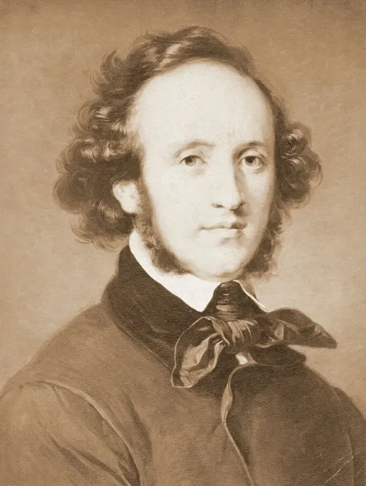 Framed Print : Composer Felix Mendelssohn in Suit Framed Print : Composer Felix Mendelssohn in Suit