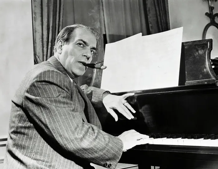 Framed Print : Composer Heitor Villa-Lobos at the Piano Framed Print : Composer Heitor Villa-Lobos at the Piano