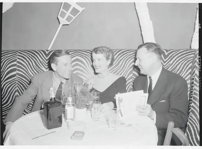 Framed Print : Composer Hoagy Carmichael and Acquaintances at El Morocco Club Framed Print : Composer Hoagy Carmichael and Acquaintances at El Morocco Club