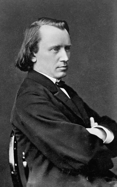 Young Johannes Brahms Print, circa 1855. Art Prints, Posters