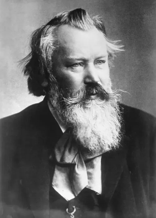 Framed Print : Composer Johannes Brahms in Suit Framed Print : Composer Johannes Brahms in Suit