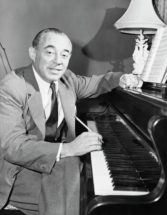 Framed Print : Composer Richard Rodgers at His Piano Framed Print : Composer Richard Rodgers at His Piano