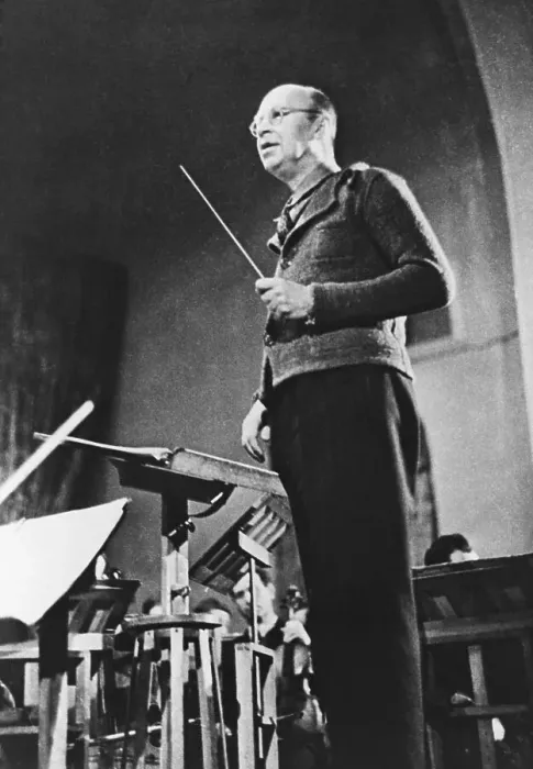 Framed Print : Composer Sergi Prokofieff Framed Print : Composer Sergi Prokofieff