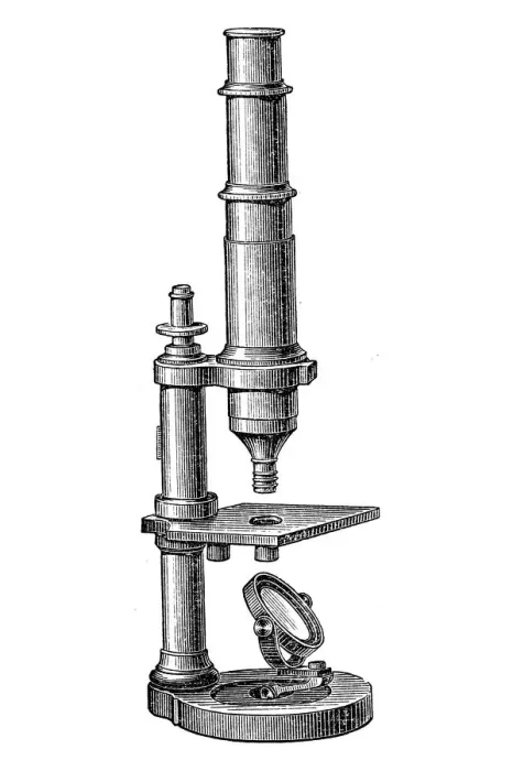 Framed Print : Compound microscope Framed Print : Compound microscope