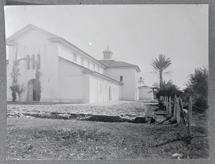Framed Print : Conception Church in Santa Tecla