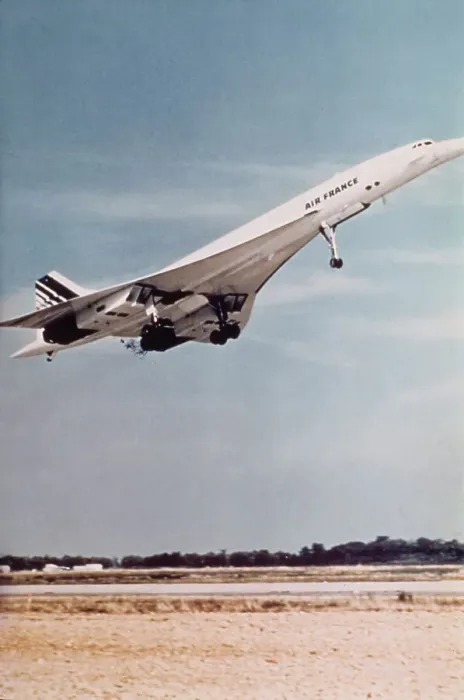Framed Print : Concord Taking Off Framed Print : Concord Taking Off