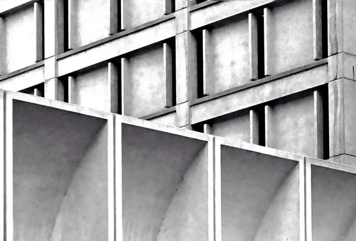 Framed Print : Concrete Cubism Framed Print : Concrete Cubism