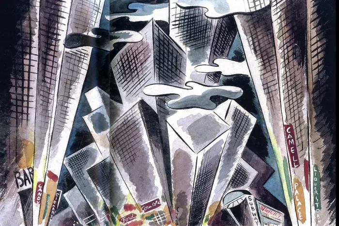 Framed Print : The Concrete Jungle Erupts Framed Print : The Concrete Jungle Erupts