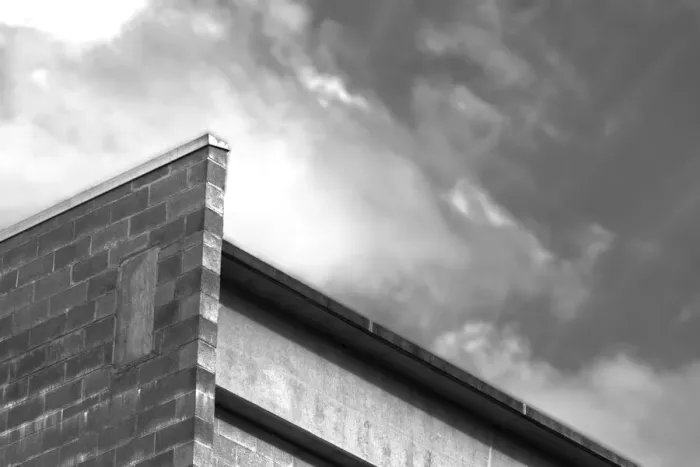 Framed Print : Concrete Skies Framed Print : Concrete Skies