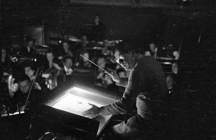 Framed Print : Conductor. 1st February 1947: Conductor and composer Karl Rankl Framed Print : Conductor. 1st February 1947: Conductor and composer Karl Rankl