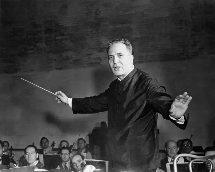 Framed Print : Conductor Bruno Walter