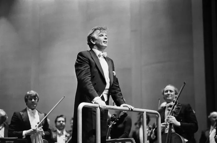 Framed Print : Conductor Christoph von Dohnanyi with the Cleveland Orchestra Framed Print : Conductor Christoph von Dohnanyi with the Cleveland Orchestra