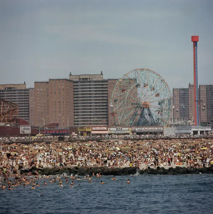 Framed Print : Coney Island