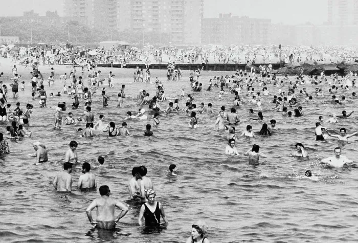 Framed Print : Coney Island Beach