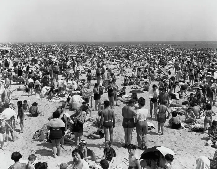 Framed Print : Coney Island Beach Framed Print : Coney Island Beach