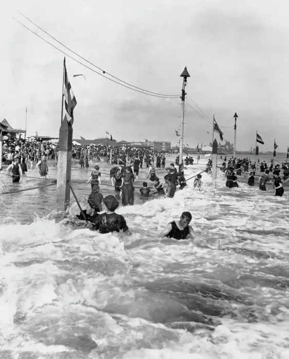 Framed Print : Coney Island Beach Framed Print : Coney Island Beach
