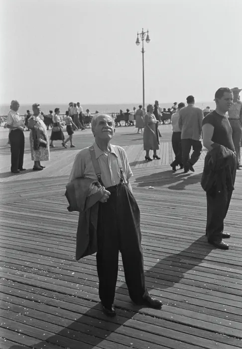 Framed Print : Coney Island Boardwalk Framed Print : Coney Island Boardwalk