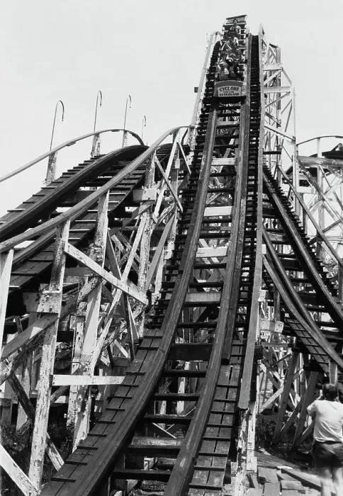 Framed Print : Coney Island Cyclone Framed Print : Coney Island Cyclone