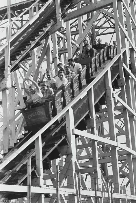 Framed Print : Coney Island Cyclone Framed Print : Coney Island Cyclone
