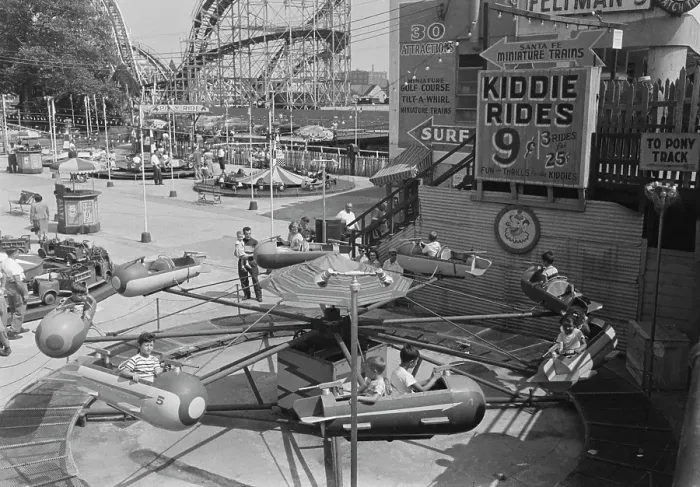 Framed Print : Coney Island Ride Framed Print : Coney Island Ride