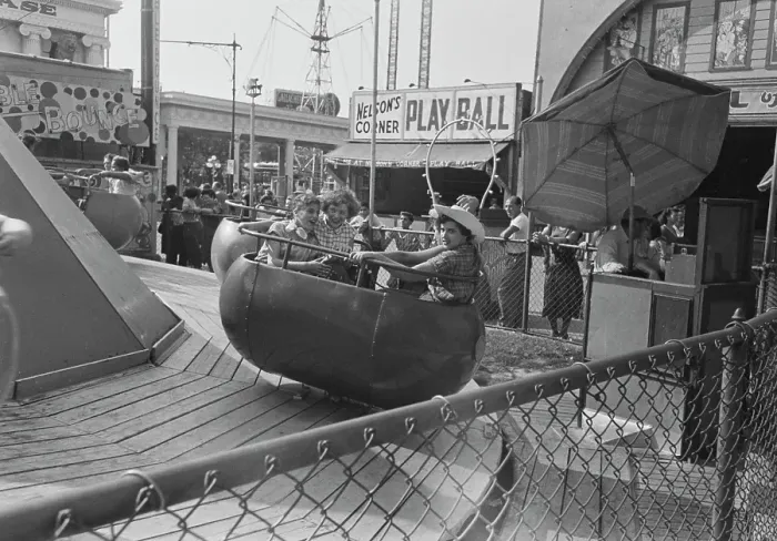Framed Print : Coney Island Ride Framed Print : Coney Island Ride