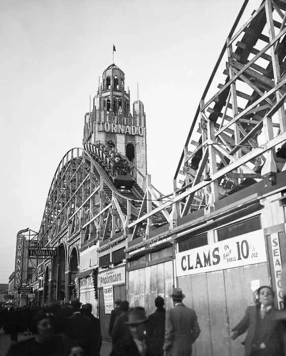 Framed Print : Coney Island Roller Coaster Framed Print : Coney Island Roller Coaster