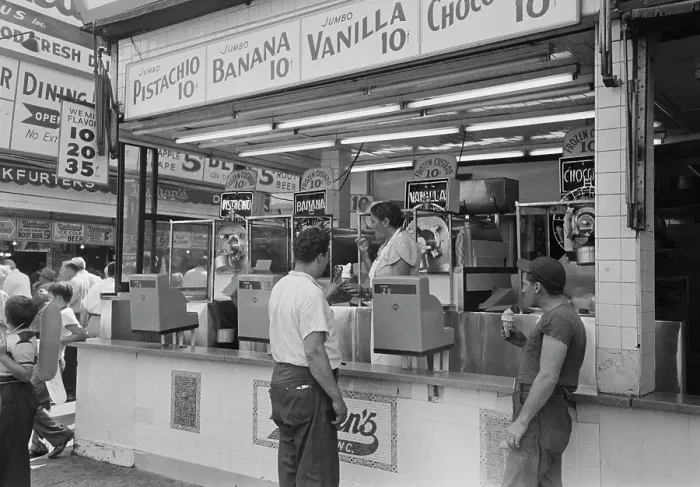 Framed Print : Coney Island Snacks Framed Print : Coney Island Snacks