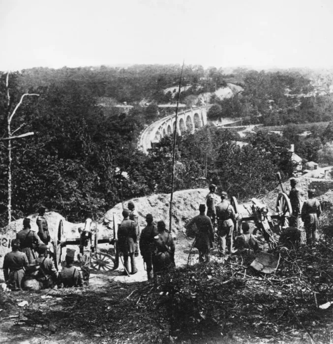 Framed Print : Confederate Entrenchments Framed Print : Confederate Entrenchments