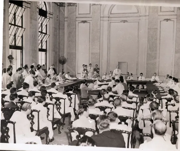 Framed Print : Conference of American Foreign Ministers