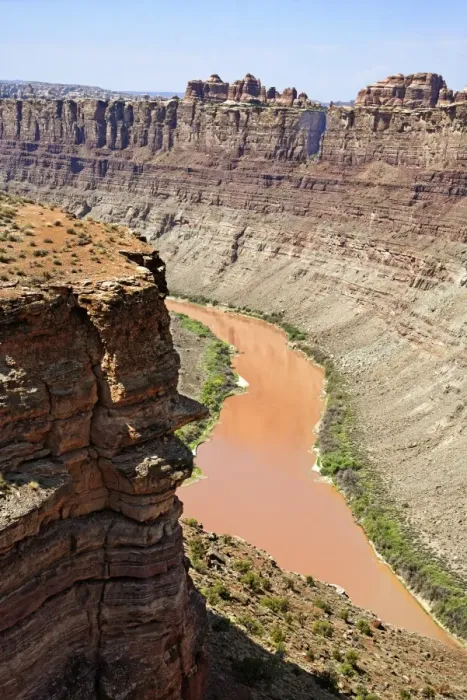Framed Print : Confluence of Green River and the Colorado River in the Needles district, Canyonlands National Park, Moab, Utah, United States Framed Print : Confluence of Green River and the Colorado River in the Needles district, Canyonlands National Park, Moab, Utah, United States